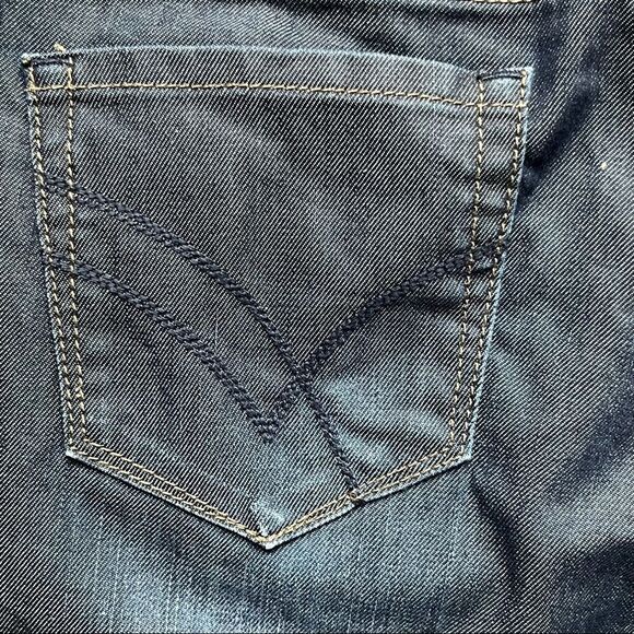 WILLIAM RAST Dark Wash Low Rise Skinny studded jeans Size 28 - Picture 12 of 14